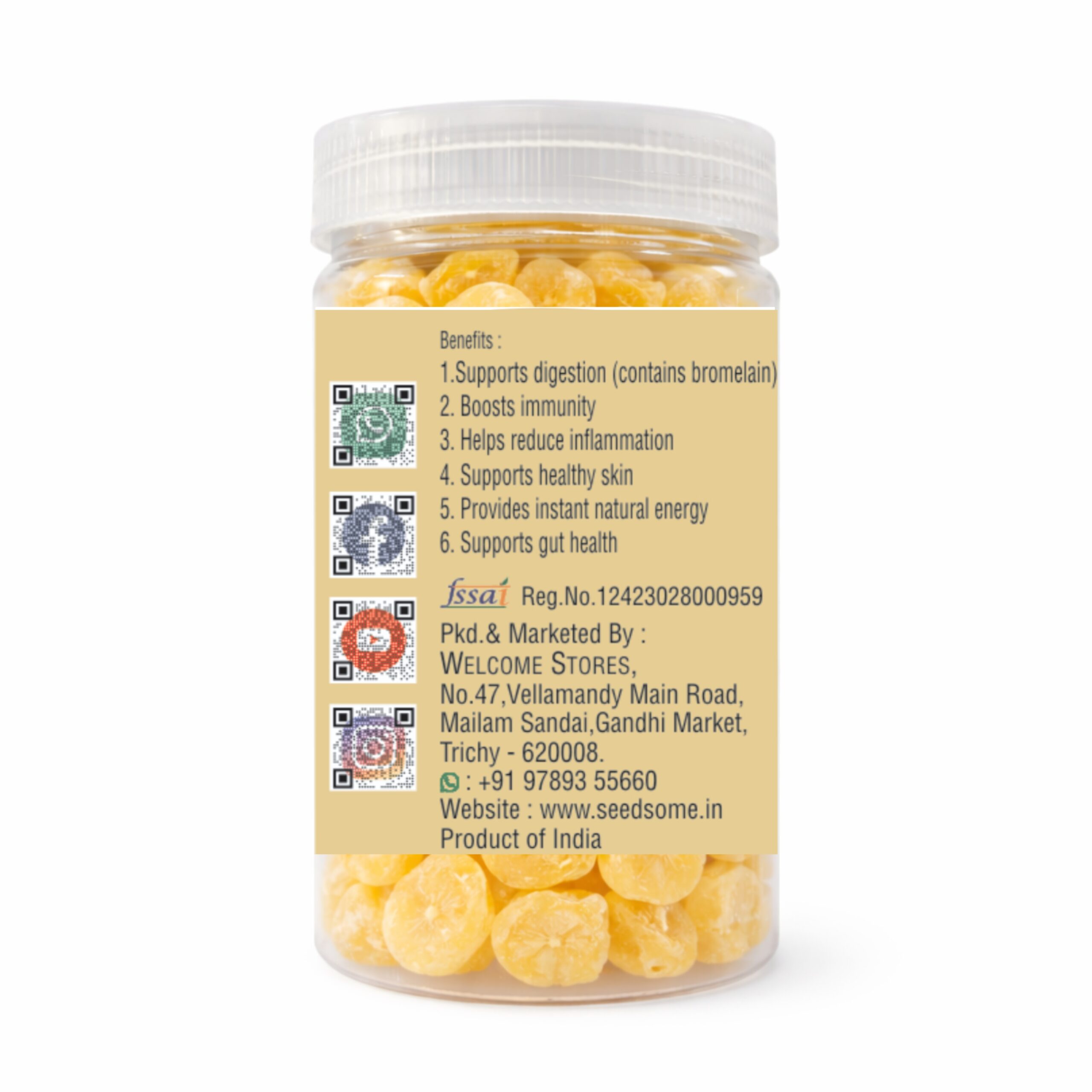 SEEDSOME PINEAPPLE COIN | 200G | - Image 4