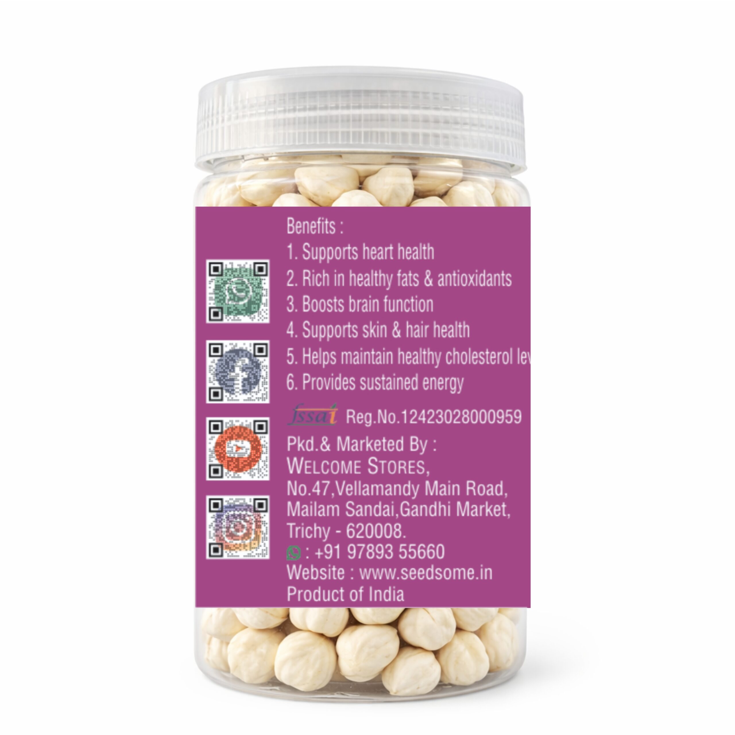 SEEDSOME HAZELNUTS | 200G | - Image 4